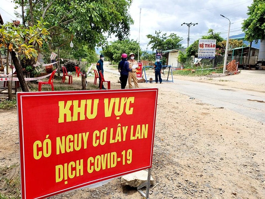 Điểm phòng dịch COVID-19 ở huyện Krông Bông