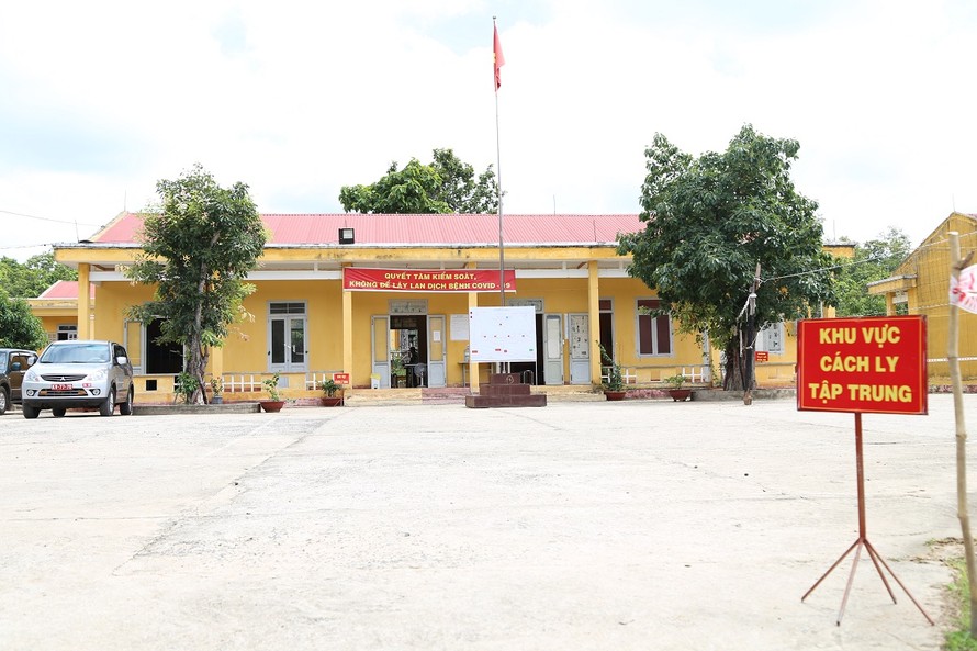 Khu cách ly tập trung tại doanh trại Quân đội ở Đắk Lắk