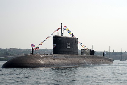 Tàu ngầm diesel-điện Novorossiysk của Hạm đội Biển Đen. Ảnh: RIA Novosti