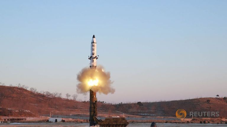 [VIDEO] Triều Tiên công bố vụ phóng tên lửa Pukguksong-2