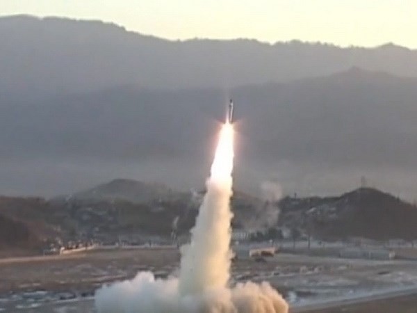 Hình ảnh một vụ phóng tên lửa hạt nhân của Triều Tiên. (Nguồn: WJLA)
