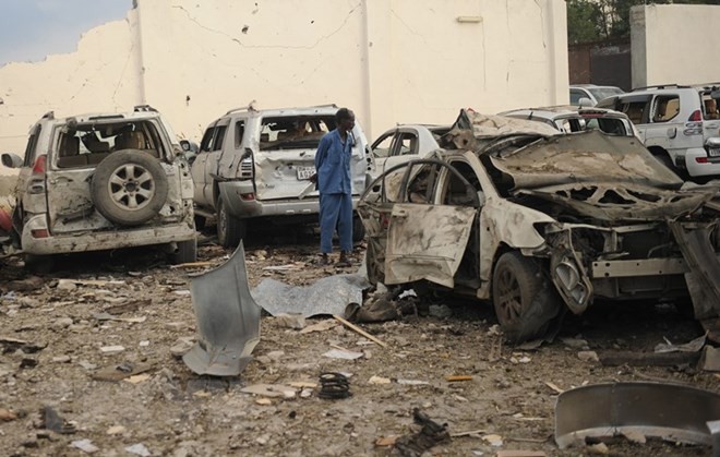 THẾ GIỚI 24H: Đánh bom khách sạn Somalia, gần 40 người thương vong