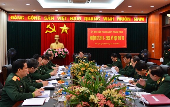 UBKT Quân ủy Trung ương đề nghị khai trừ, cảnh cáo 8 đảng viên