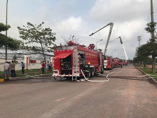 Chưa tìm ra nguyên nhân vụ cháy nhà máy suốt 2 ngày đêm ở Quảng Ninh