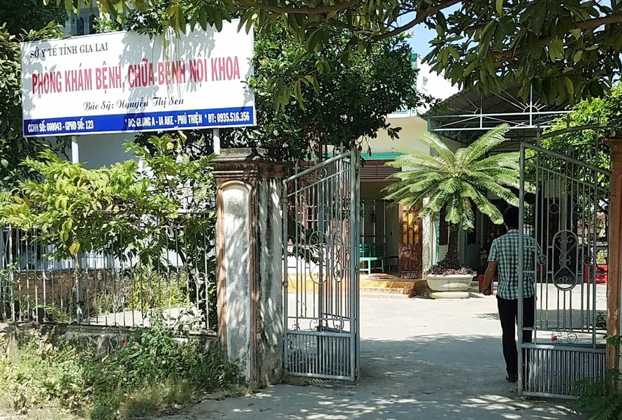 Phòng khám tư của bác sĩ Nguyễn Thị Sen