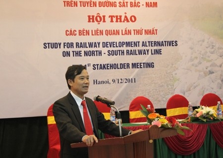 Phó tổng GĐ Tổng Cty Đường sắt VN Trần Quốc Đông