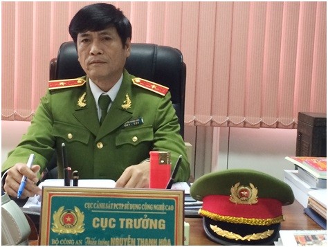 Thiếu tướng Nguyễn Thanh Hóa, nguyên Cục trưởng Cục Cảnh sát phòng chống tội phạm công nghệ cao (C50) - Bộ Công an.