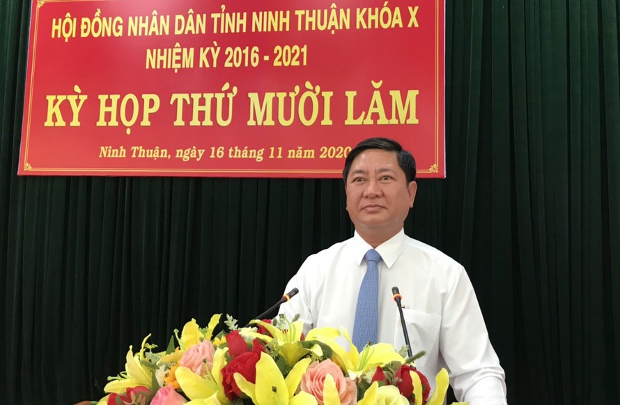 Ông Trần Quốc Nam được bầu làm Chủ tịch tỉnh Ninh Thuận