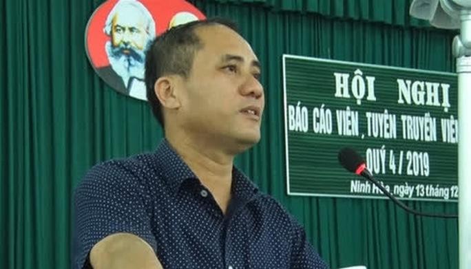 Khởi tố, bắt tạm giam cán bộ công an sát hại Bí thư phường ở Khánh Hoà 