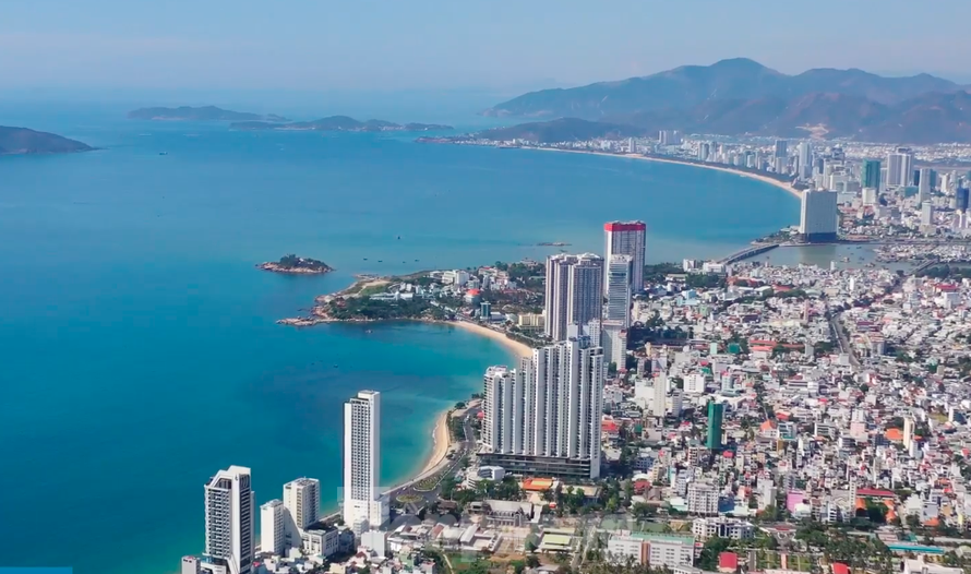 Không gian thành phố Nha Trang sẽ được mở rộng về phía Diên Khánh - Ninh Hoà. Ảnh CÔNG HOAN.