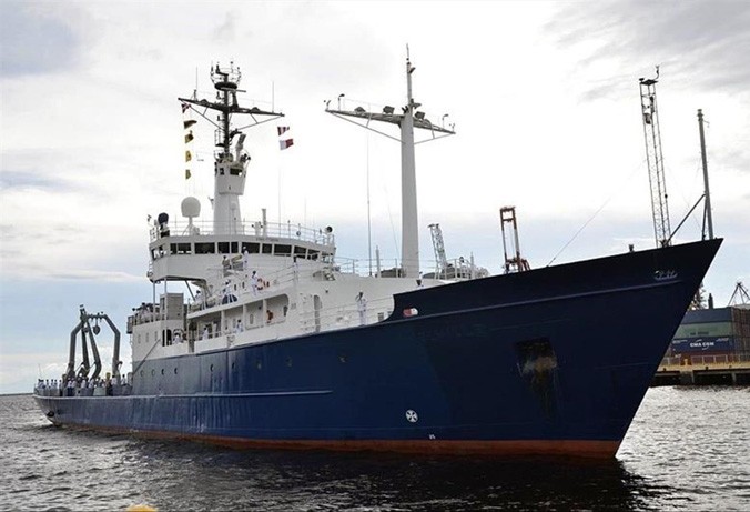Tàu nghiên cứu BRP Gregorio Velasquez của Hải quân Philippines. Ảnh: Philstar.