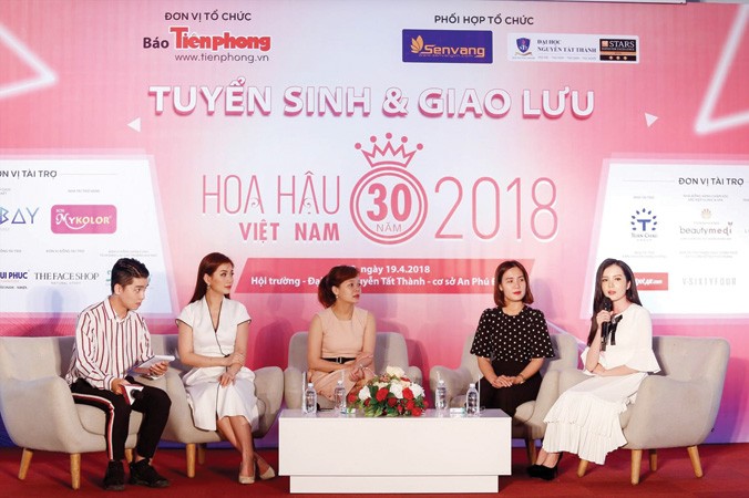 Chương trình tuyển sinh và giao lưu Hoa hậu Việt Nam 2018 ngày 19/4 tại TPHCM.
