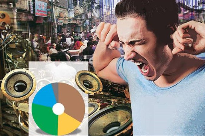 Tiếng ồn đô thị được xem là một sát thủ thầm lặng. Ảnh: India Today.