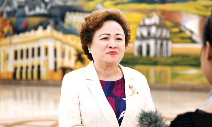 Bà Nguyễn Thị Nga - Chủ tịch Tập đoàn BRG đã dồn nhiều tâm sức đưa dự án Sheraton Đà Nẵng Resort về đích đúng tiến độ.