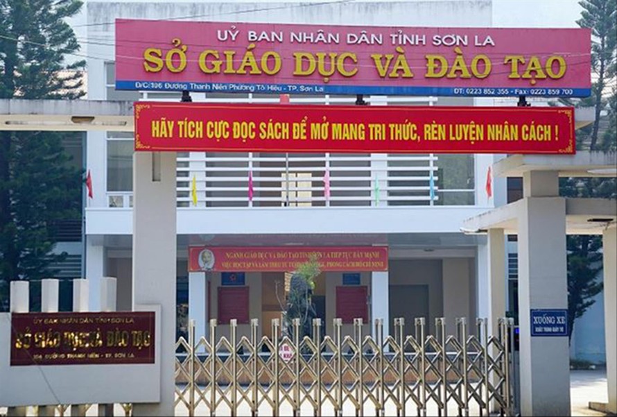 Trụ sở Sở GD&ĐT tỉnh Sơn La. Ảnh: Nguyễn Hoàn