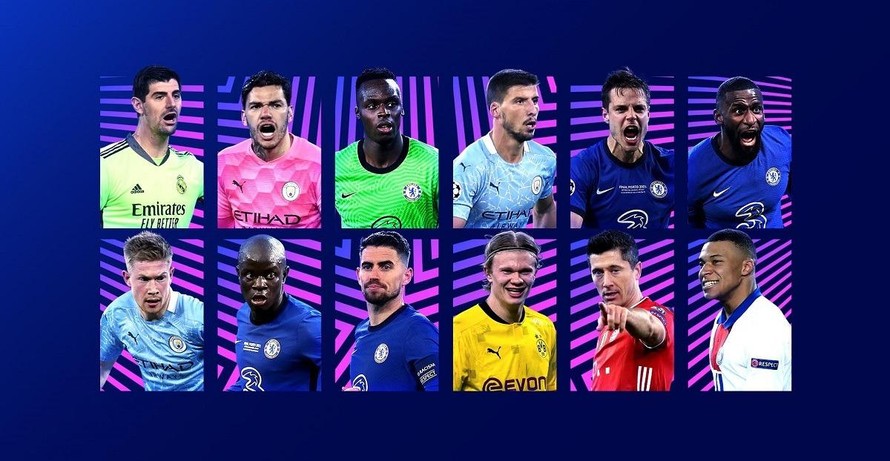 Chelsea và Man City thống lĩnh danh sách đề cử của UEFA