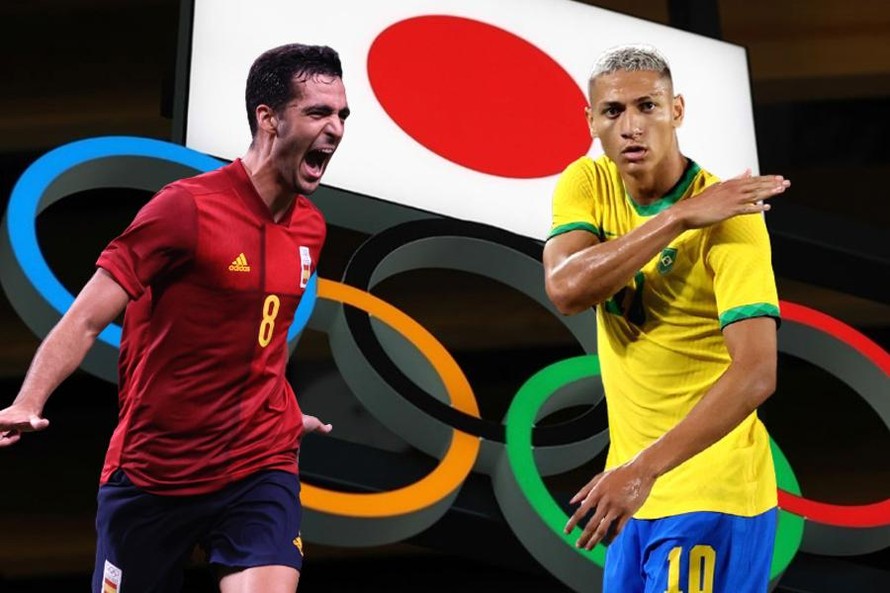 Bóng đá nam Olympic: Tây Ban Nha hẹn Brazil ở chung kết?