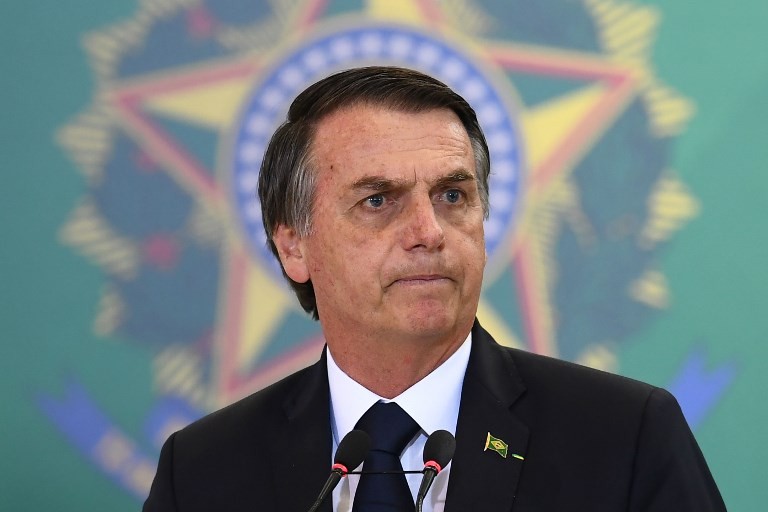Đương kim Tổng thống Brazil Jair Bolsonaro (Ảnh: AFP)