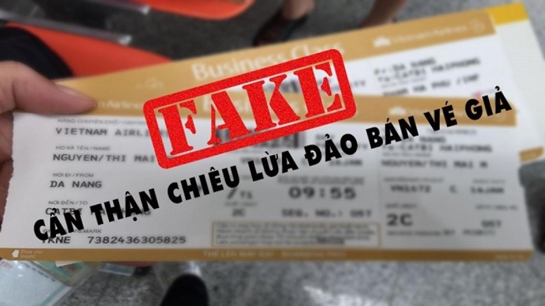 Cảnh báo lừa đảo bán vé máy bay từ Hàn Quốc về Việt Nam