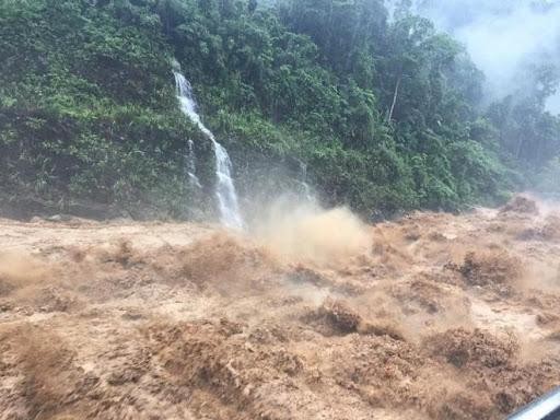 Bão Côn Sơn gây mưa to diện rộng, đã có người chết do lũ cuốn trôi