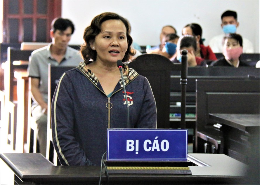 Bị cáo Nguyễn Thị Thu Hòa