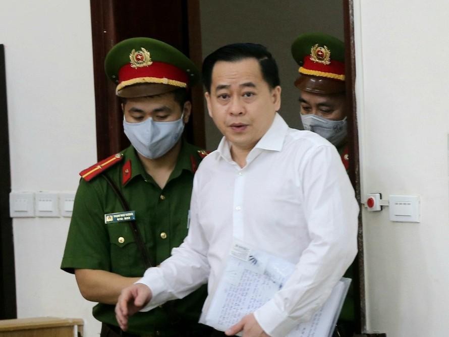Phan Văn Anh Vũ tại một phiên tòa trước đó 