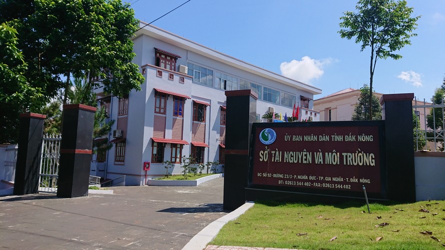 Sở Tài nguyên và Môi trường tỉnh Đắk Nông 