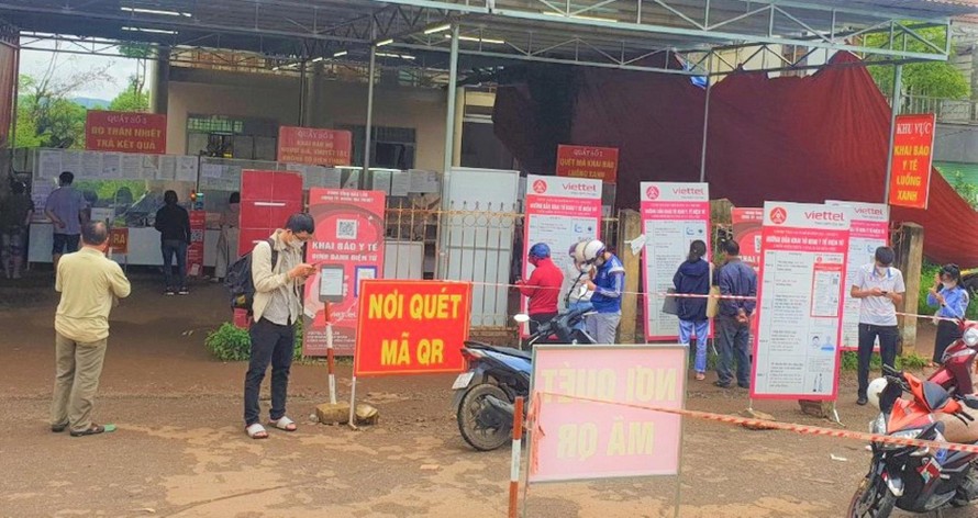 Địa điểm khai báo y tế ngay cửa ngõ phía Nam tỉnh Đắk Lắk