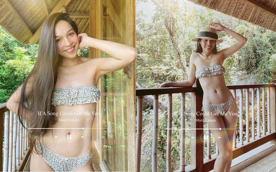 Hiền Thục tung hình bikini nóng bỏng ở tuổi U40 gây 'sốt'