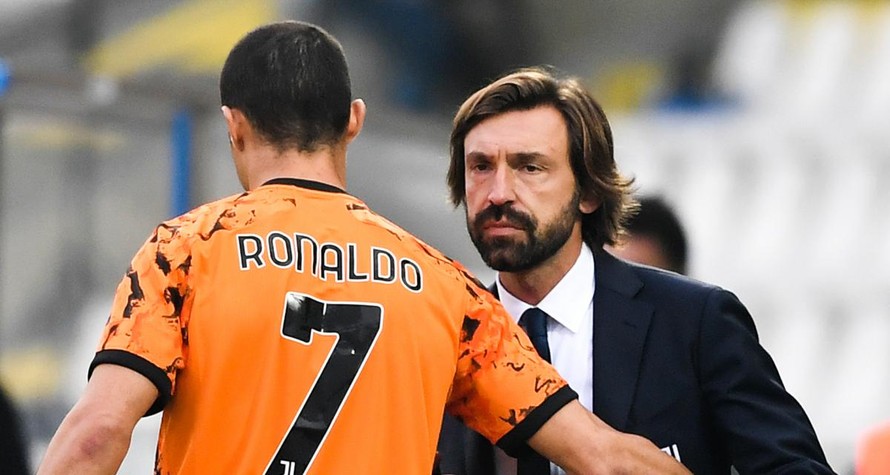Pirlo không hài lòng với màn trình diễn của tập thể với Ronaldo làm đầu tàu