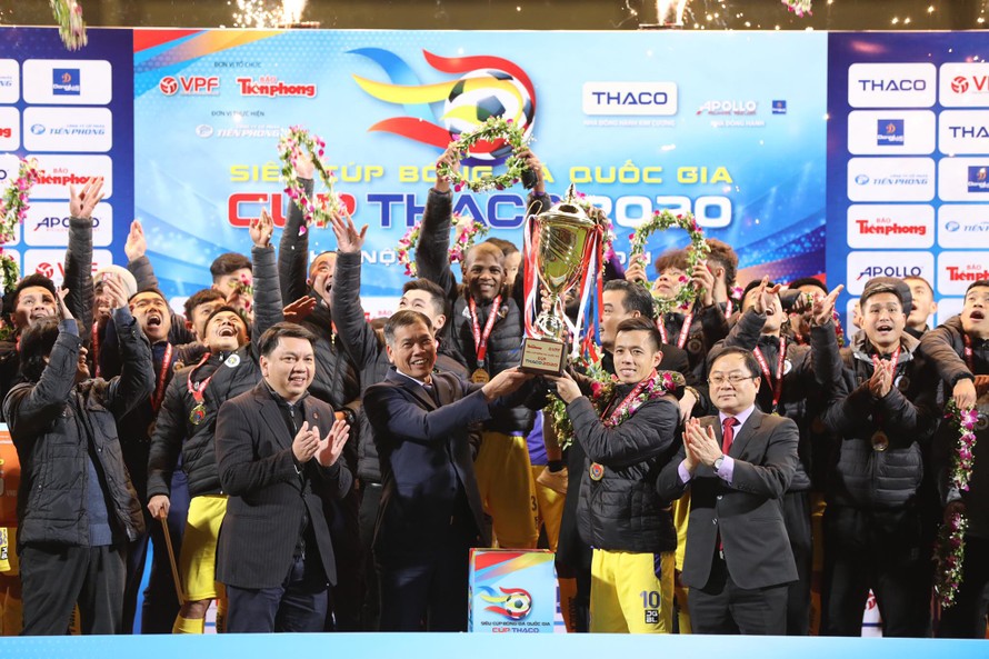 CLB Hà Nội lần thứ 4 đoạt Siêu cup Quốc gia