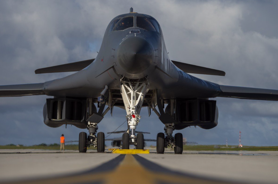 Máy bay ném bom B-1B Lancer của Mỹ Ảnh: Không quân Mỹ 