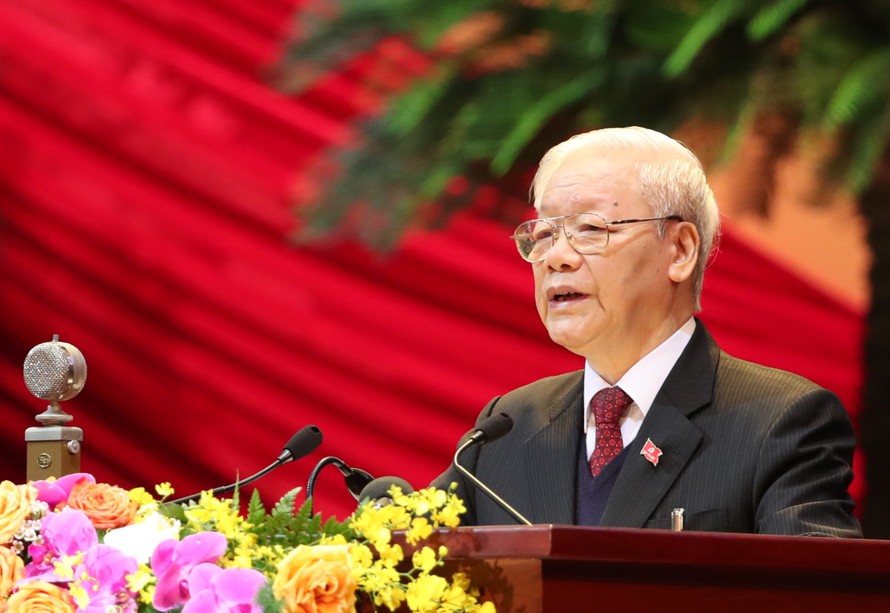 Tổng Bí thư, Chủ tịch nước Nguyễn Phú Trọng. Ảnh: Như Ý