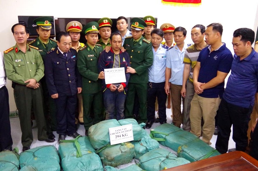 Gần 3 tạ ma túy tổng hợp được lực lượng Bộ đội Biên phòng Hà Tĩnh bắt giữ đầu năm 2019