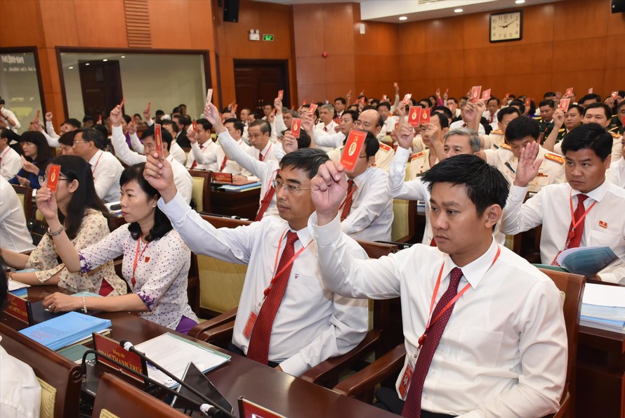 Đại hội Đảng bộ TPHCM khóa XI biểu quyết thông qua cơ cấu nhân sự Ban Chấp hành khóa XI