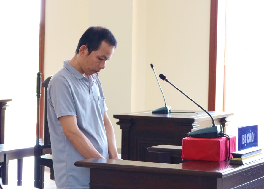 Bị cáo Út tại phiên tòa - Ảnh: Kim Hà