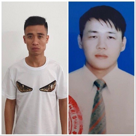 Hai đối tượng bị bắt về hành vi cho vay nặng lãi là Nguyễn Văn Mạnh và Hoàng Duy Thảo