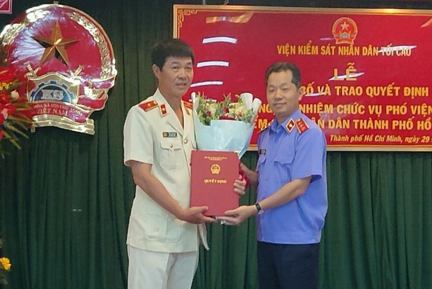 Thư ký của ông Lê Minh Trí làm Phó Viện trưởng Viện KSND TPHCM 