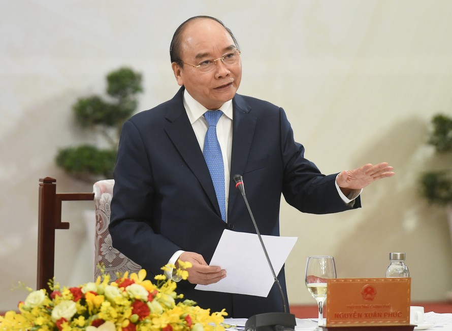 Thủ tướng Nguyễn Xuân Phúc - Ảnh: VGP/Quang Hiếu 