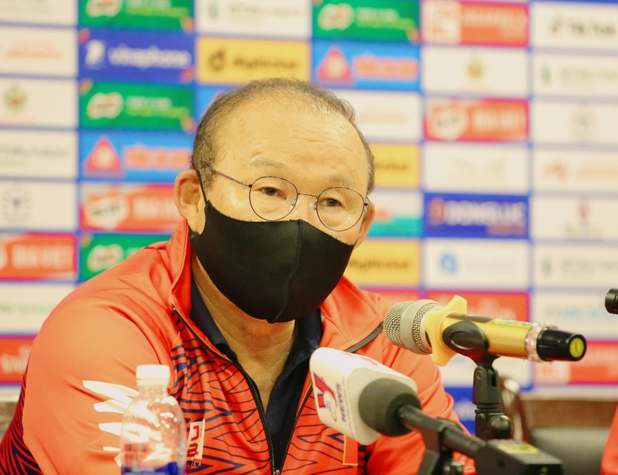 HLV Park Hang-seo cho rằng U23 Việt Nam phải cải thiện khả năng tấn công trước các đối thủ chơi phòng ngự có chiều sâu. (ảnh Trọng Tài)