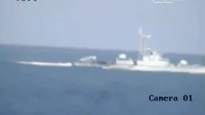 Tàu chiến Trung Quốc xuất hiện tại khu vực giàn khoan HD 981