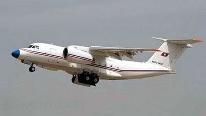 Máy bay gặp tai nạn là Antonov-74. Ảnh: KPL