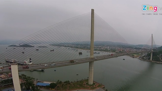 Cây cầu dây văng đẹp nhất Quảng Ninh