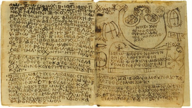 Sổ tay phép thuật của người Ai Cập cổ đại. Ảnh: Malcolm Choat/Live Science