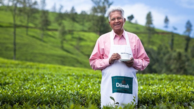 Ông chủ thương hiệu trà Dilmah.