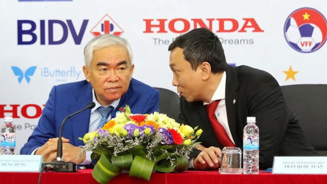 Kết luận của C45 khẳng định Chủ tịch VFF, ông Lê Hùng Dũng và Phó chủ tịch VFF Trần Quốc Tuấn không nhận hội lộ. 