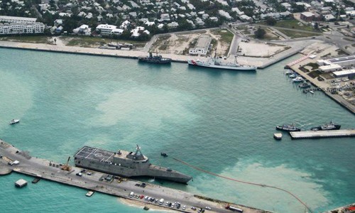 Căn cứ không quân - hải quân Key West ở bang Florida. Ảnh: US Navy