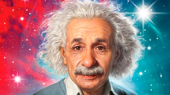 Nhà vật lý thiên tài Albert Einstein.