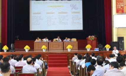 Hội thảo Hội đồng trường được tổ chức hôm 20/4.