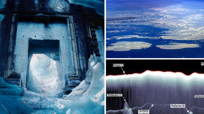 Bên dưới lớp băng vĩnh cửu ở Nam Cực là dấu vết thành phố cổ huyền thoại?